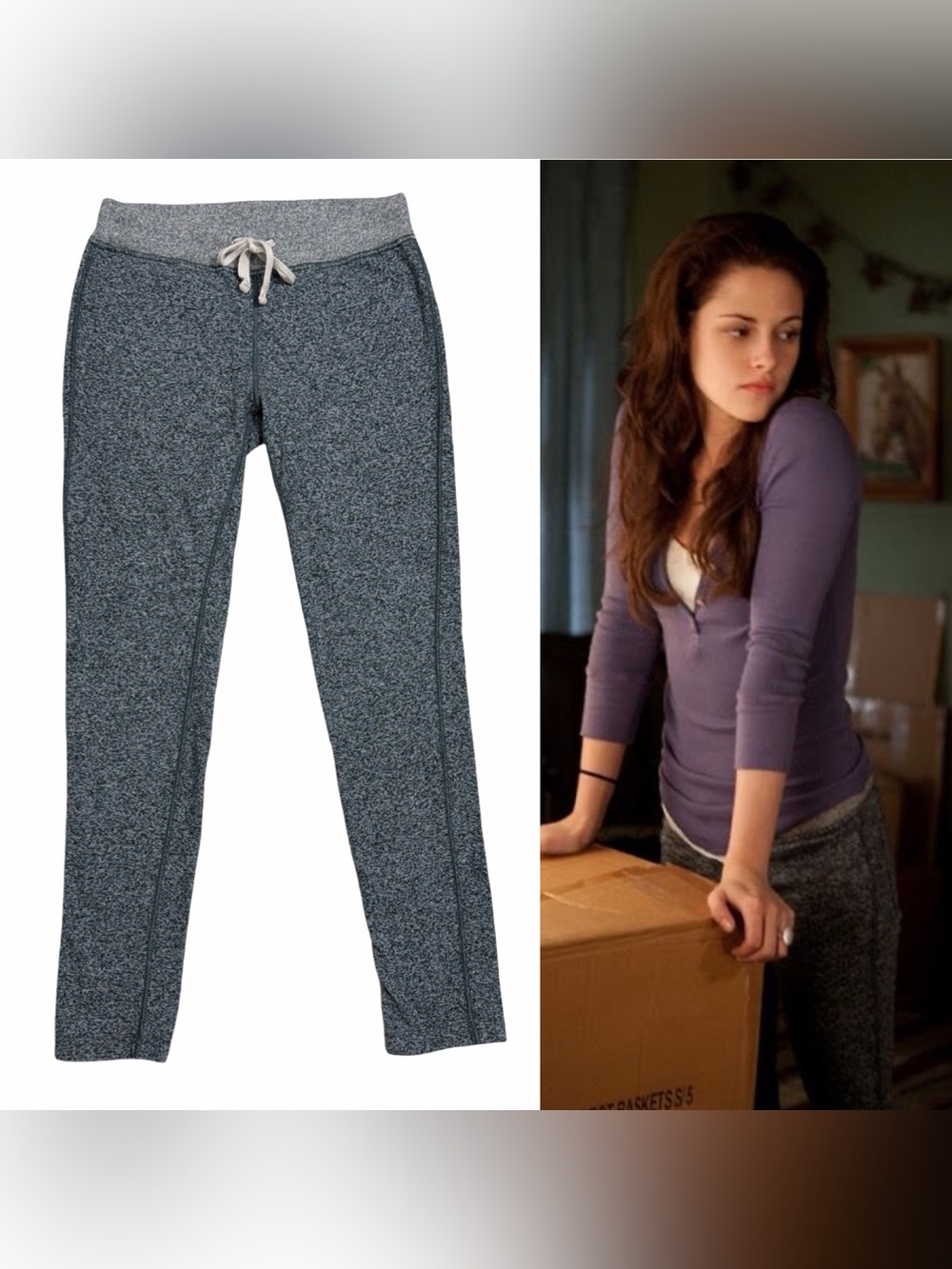J. Crew • Saturday Jogger Sweatpants Charcoal Heather Gray S ASO Bella Swan